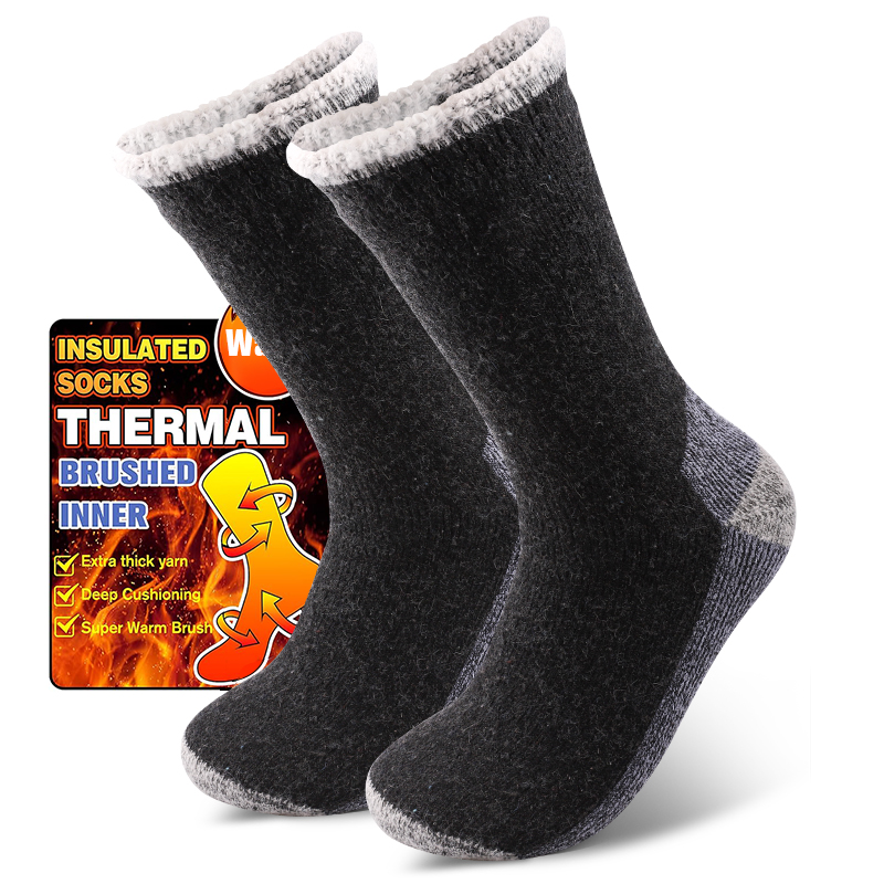 Thermal Sock Wool - 1 Pair Mens Merino Wool Warm