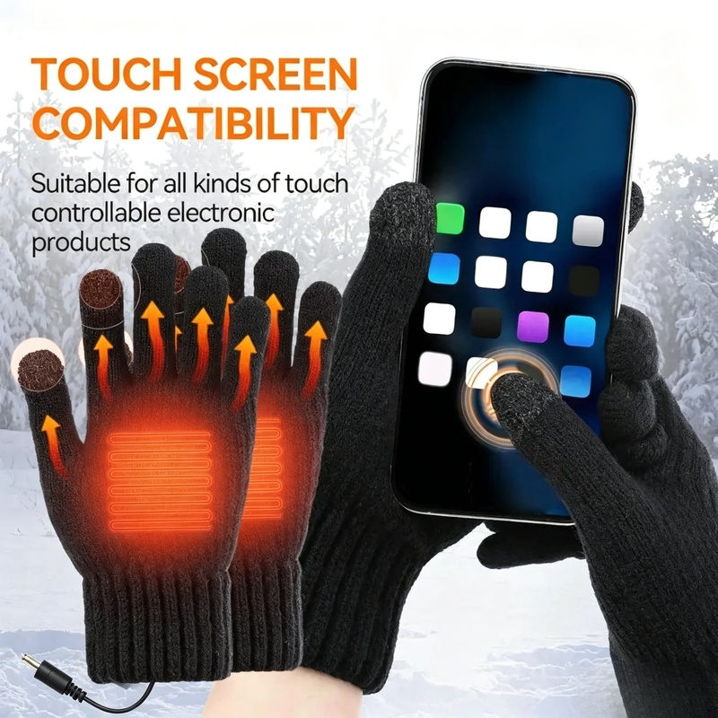 Winter USB Heated Gloves Warm  - огляд і ціна Hand Warmer Electric