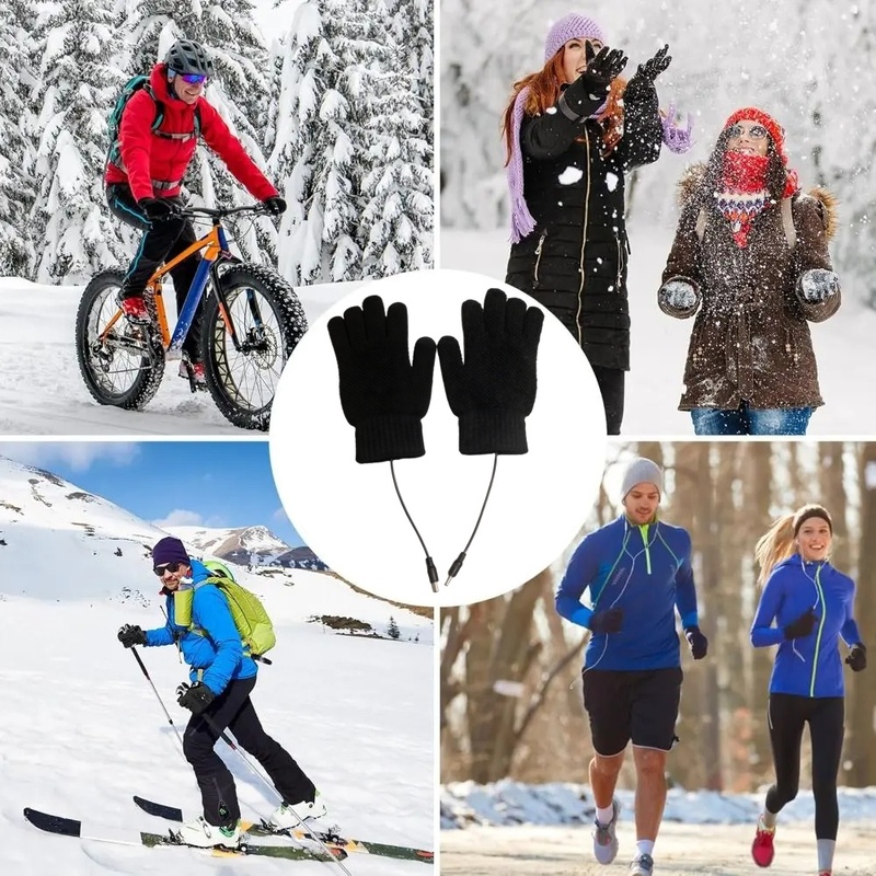 Winter USB Heated Gloves Warm  - огляд і ціна Hand Warmer Electric