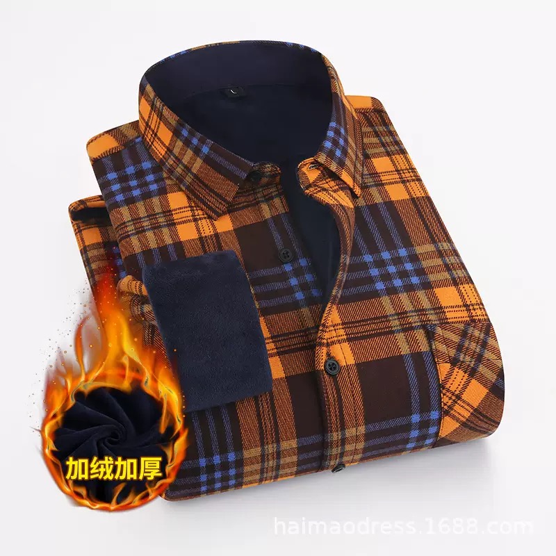Winter New Fashion Trend With  - огляд і ціна Flannel Shirt Lined