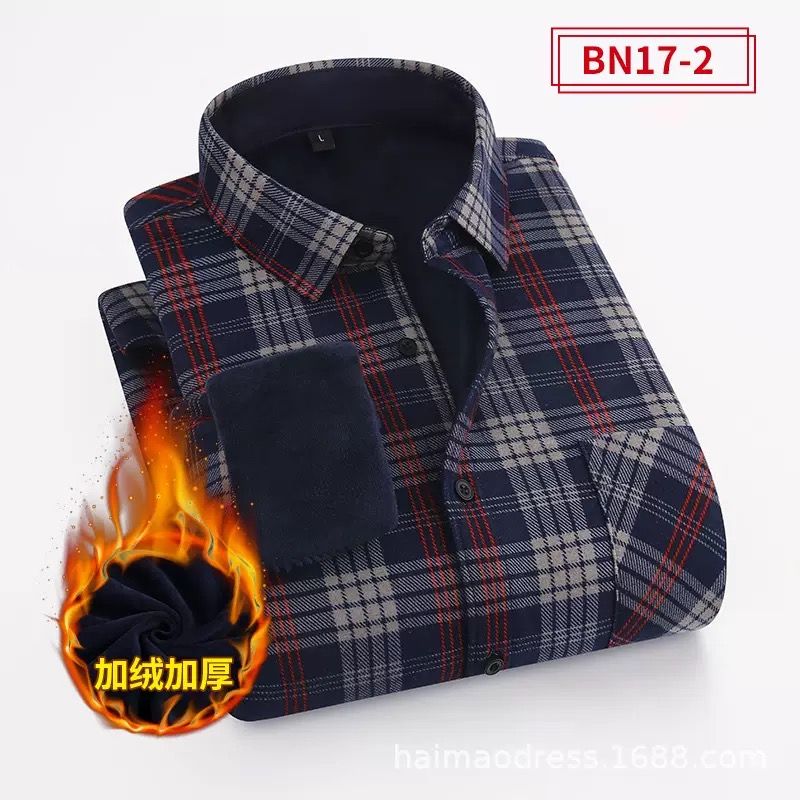 Winter New Fashion Trend With  - огляд і ціна Flannel Shirt Lined