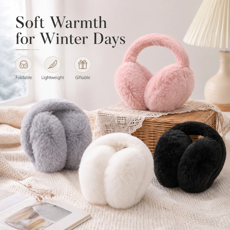 Plush Winter Earmuffs For Wome - огляд і ціна Earmuffs Foldable