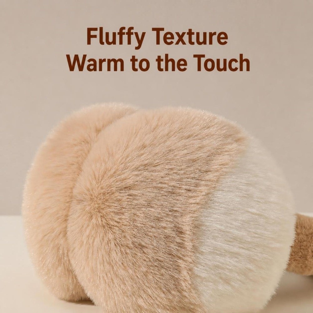 Lovely Two Tone Faux Fur Earmu - огляд і ціна Earmuffs Foldable