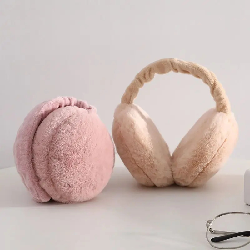 2/4pcs Thickened Fleece Ear Mu - огляд і ціна Earmuffs Foldable