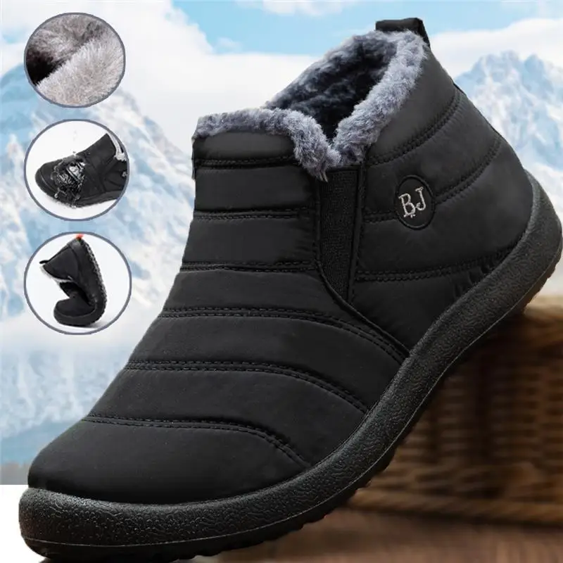 Fashion Men's Snow Boots Ankle - огляд і ціна Waterproof Winter Boot