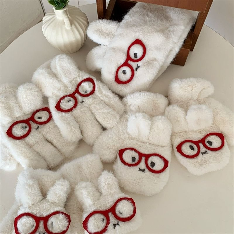 Cartoon Kawaii Miffy Gloves Be - огляд і ціна Touch Screen Gloves