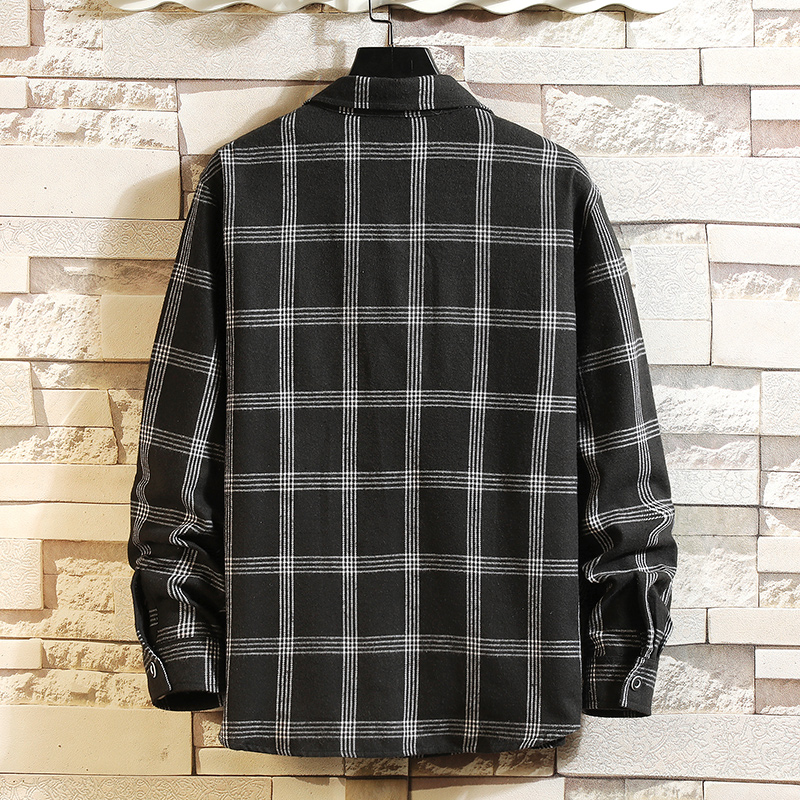 2027 Summer Men's Plaid Shirt  - огляд і ціна Flannel Shirt Lined