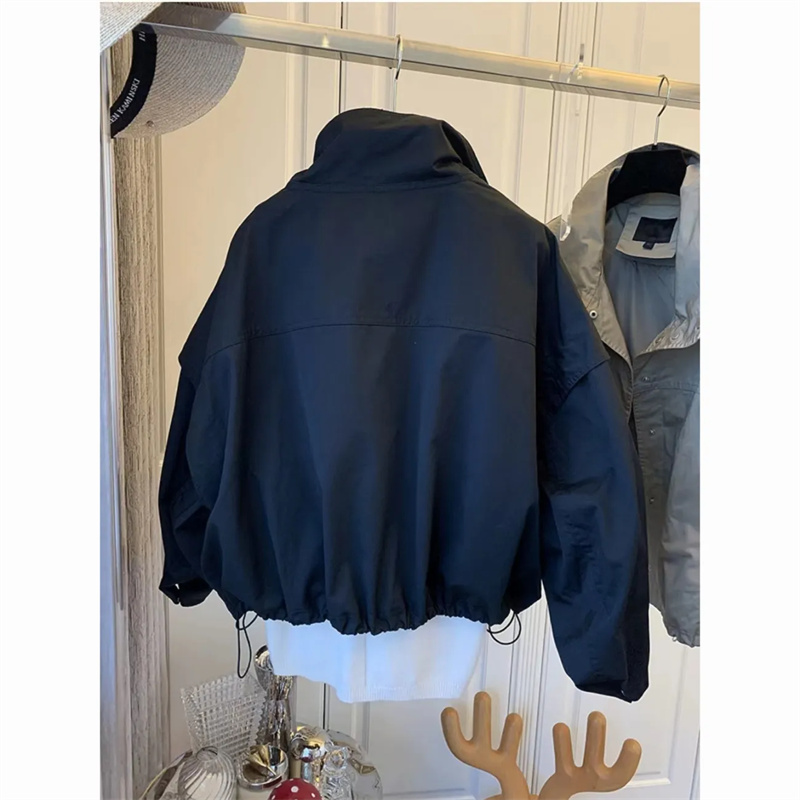 High Neck Draw Pleats Windproo - огляд і ціна Down Jacket Packable