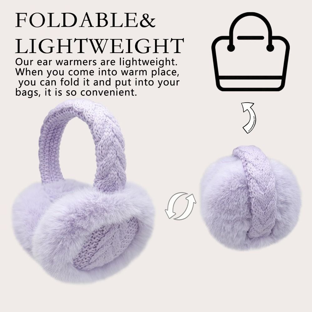New Soft Foldable Earmuffs Win - огляд і ціна Earmuffs Foldable