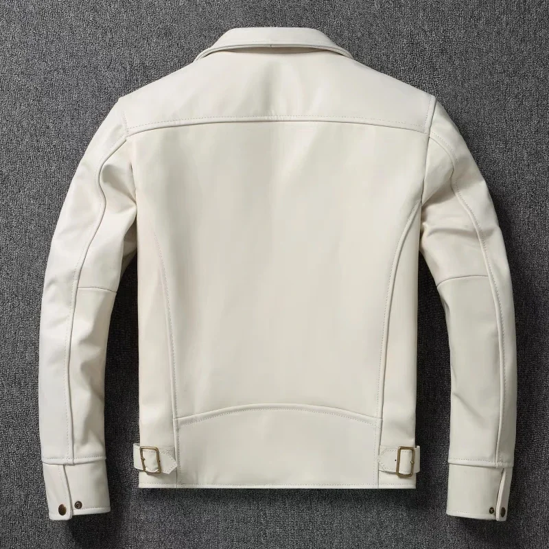 Men's Genuine Leather Jacket W - огляд і ціна Down Jacket Packable