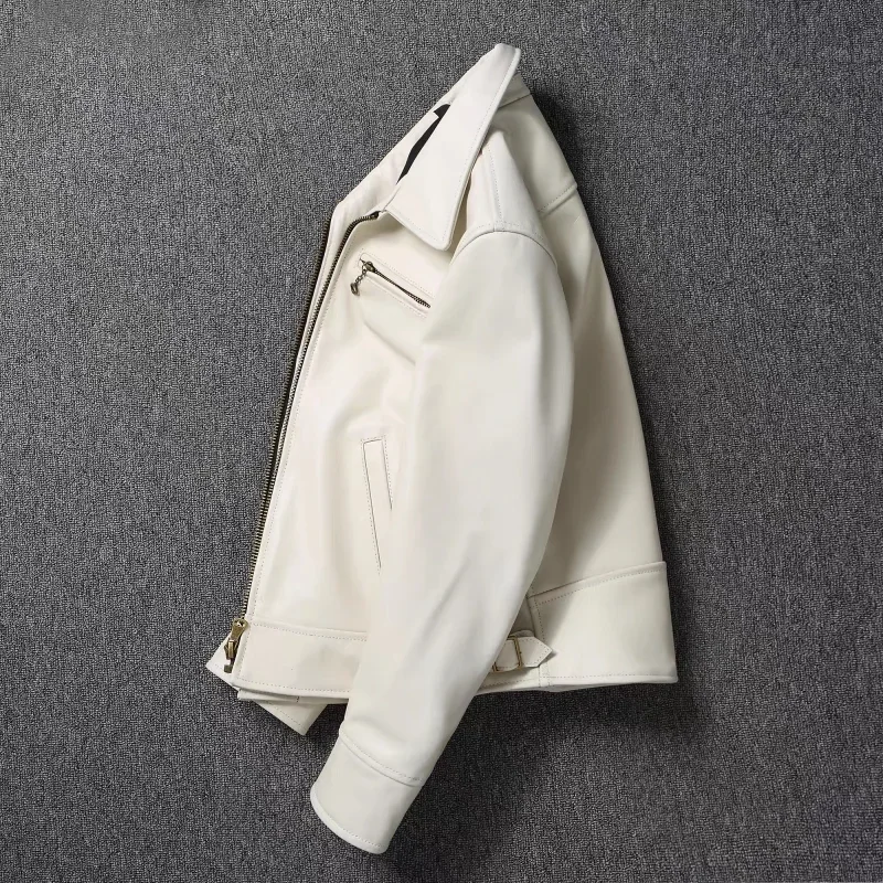 Men's Genuine Leather Jacket W - огляд і ціна Down Jacket Packable