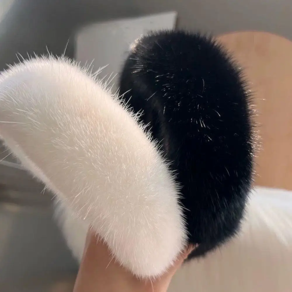 2025 Autumn Winter Mink Fur So - огляд і ціна Winter Headband Fleece