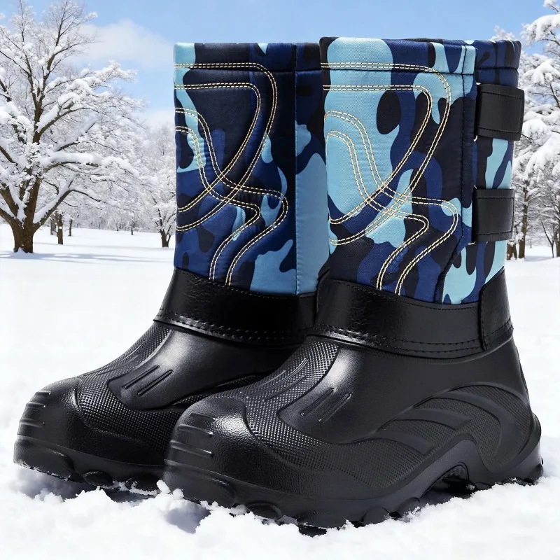 Men Camo High‑Top Winter Snow  - огляд і ціна Waterproof Winter Boot