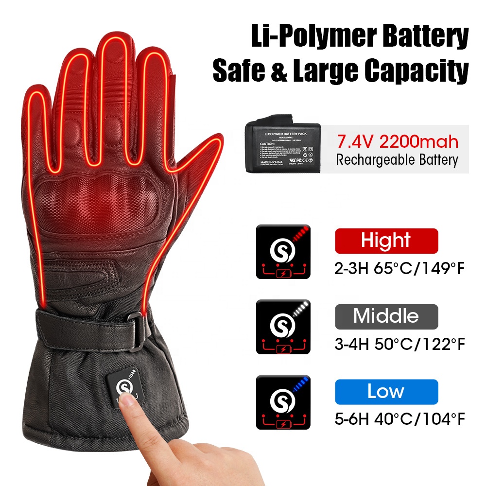 High Quality Genuine Leather E - огляд і ціна Touch Screen Gloves