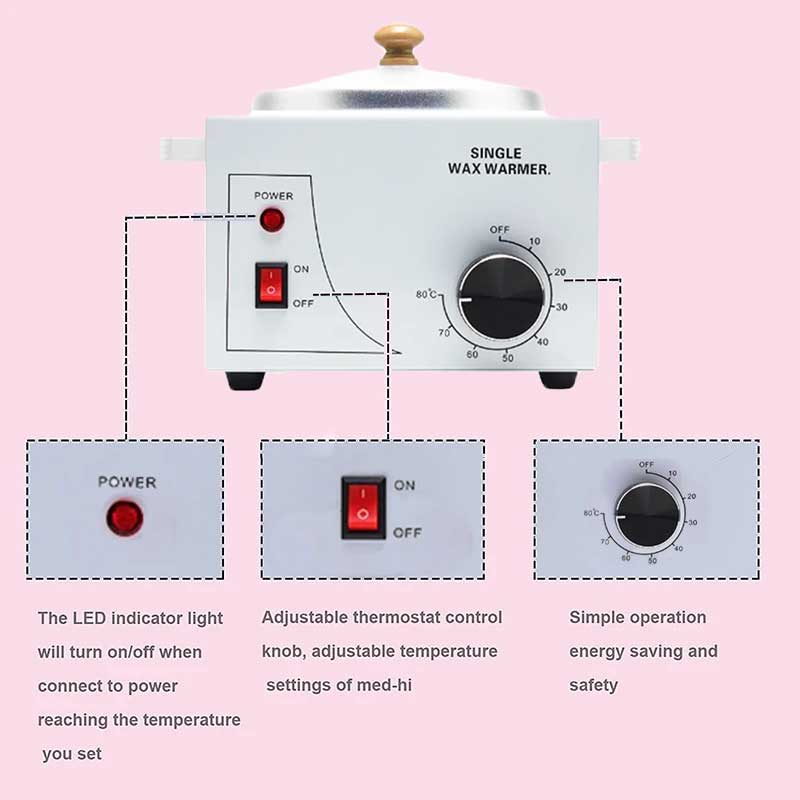 Electric Wax Heater Single Pot - огляд і ціна Hand Warmer Electric
